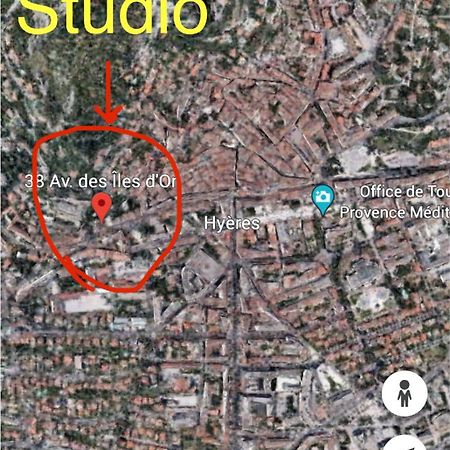 Charmant Studio Hyères Екстериор снимка